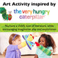 Creativity For Kids The Very Hungry Caterpillar Story Puppets: Sock Puppet Kit For Toddlers From The World Of Eric Carle, Crafts For Kids Ages 3-5+