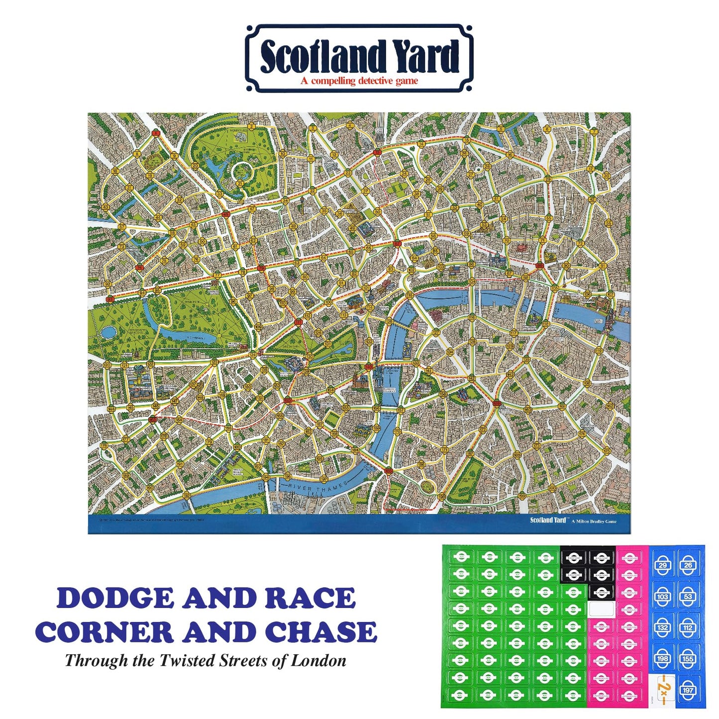 Funskool Scotland Yard Board Game (3-6 Players, 10+)
