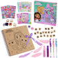 Gabby's Dollhouse Scrapbook Kit for Kids Art Supplies Craft Set Scrapbook Accessories Stickers Stamps Gel Pens Gifts for Girls