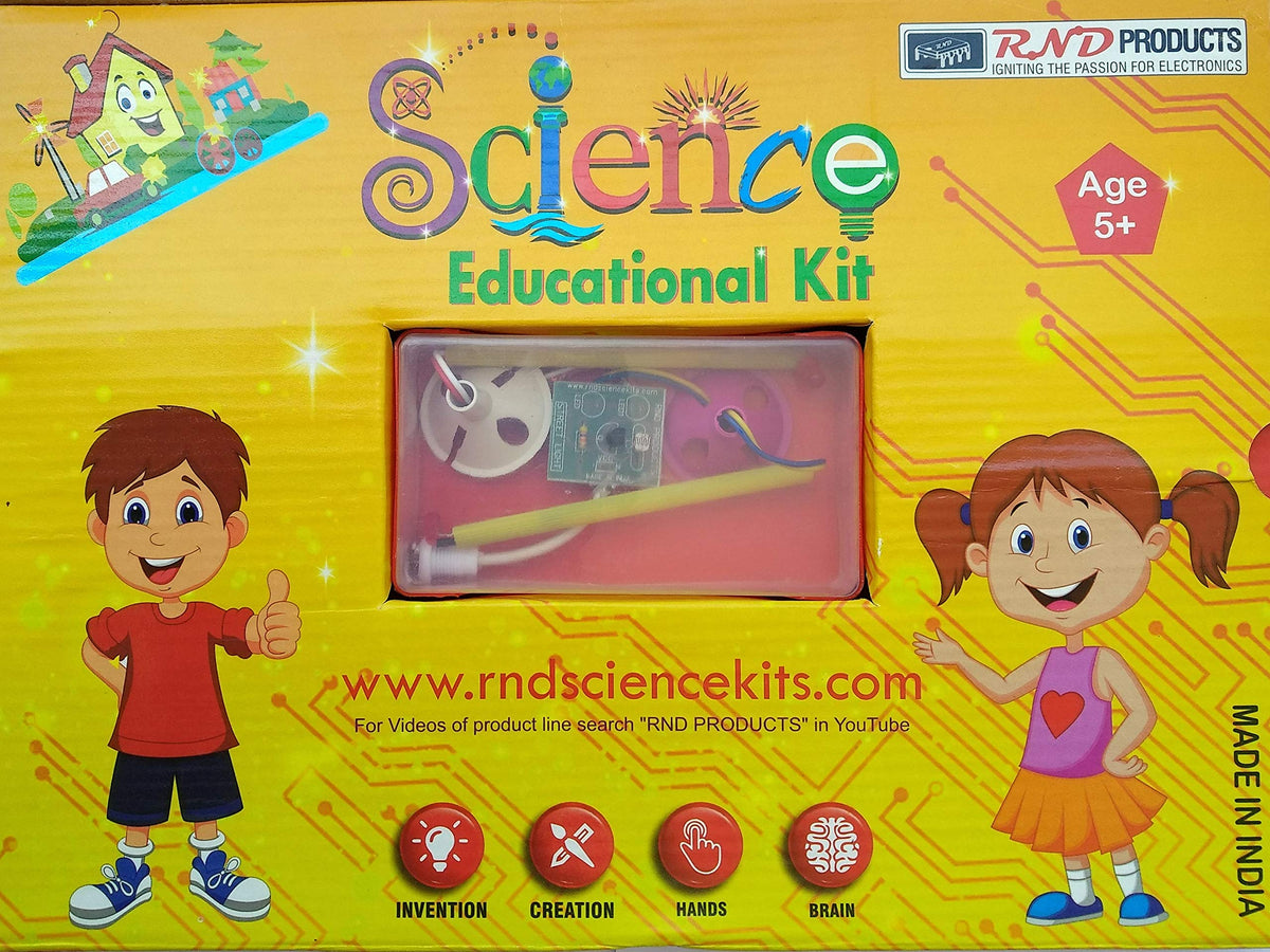 RND Products Basic Automatic Street Light (LDR) School Project Model Making DIY Kit Science Educational Game