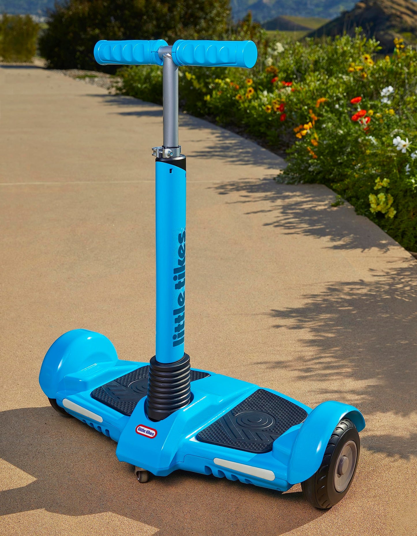 Little Tikes Lean To Turn Hoverboard With Rechargeable Battery, Adjustable Handlebar, Durable Wheels, For Kids, Children, Toddle