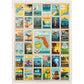 Mypuzzle Florida: Multi-Image Print, Vintage Poster - Premium 1000 Piece Jigsaw Puzzle For Adults