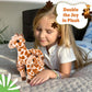 Forest & Twelfth Mom And Baby Mini Giraffe, Stuffed Animals For Boys And Girls, Safari Baby Shower Decorations, Nursery Decor, Zoo Animals For Toddlers, Soft Stuffed Giraffe Toy, Huggable (Giraffe)