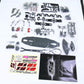 GTB Spec-R S1 1/10 RC Electric Touring Car Body Kit - Black Composite Material, 4WD Chassis Frame for 1:10 Scale Models