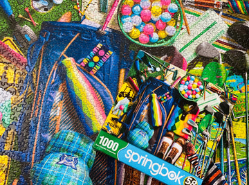 Springbok'S 1000 Piece Jigsaw Puzzle Par For The Course - Made In Usa