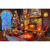 Lavievert Wooden Jigsaw Puzzles 1000 Piece Christmas Puzzles For Adults And Kids - Fireplace, Christmas Tree, Stockings