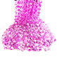 Afson 36 Pcs Valentine Beads Necklaces Valentine's Day Heart Shaped Beads Necklaces Party Decoration, Pink
