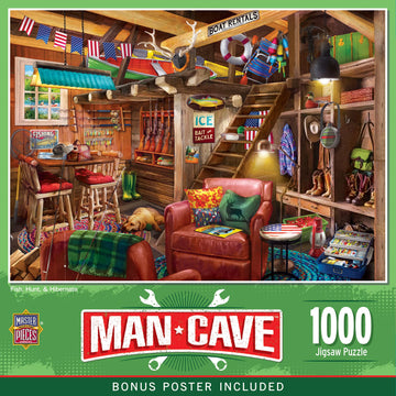 Fish, Hunt & Hibernate 1000 Pc