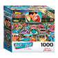 Roseart - Back To The Past - Drive In Date Night - 1000 Piece Jigsaw Puzzle For Adults