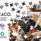 Ceaco - Paws Gone Wild - The Writer'S Cats - 550 Piece Jigsaw Puzzle