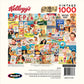 RoseArt 1000 Piece Jigsaw Puzzle - Kellogg's Cereal Ads - Multi-colored - Model 6130ZZD - Paper Material