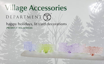 Department 56 Accessories For Villages Happy Holidays Lit Yard Decor