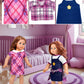 American 18-Inch Doll Clothes, 8 Sets Doll Clothing And Accessories For 18 Inch Doll, Baby Doll Dress Up Toys For Girls Kids
