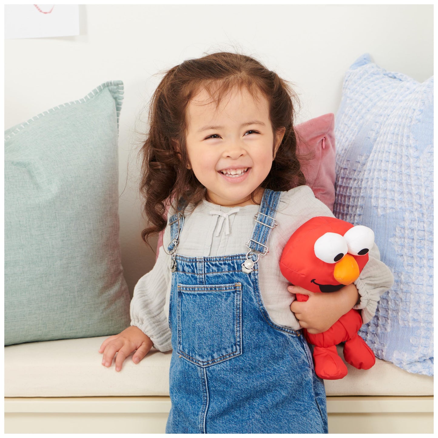 GUND Sesame Street Official Elmo Muppet Plush  enhanced Nylon Plush Toy for Ages 1 & Up  Red  7