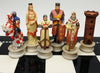 Medieval Times Crusades Chess Men Set Arabians vs Christians Crusade - NO Board