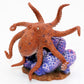 Gemini&Genius Octopus Toys for Kids, Realistic Octopus Action Figure, Marine Animal Figurine Toy, Under The Sea Life Figure Educ