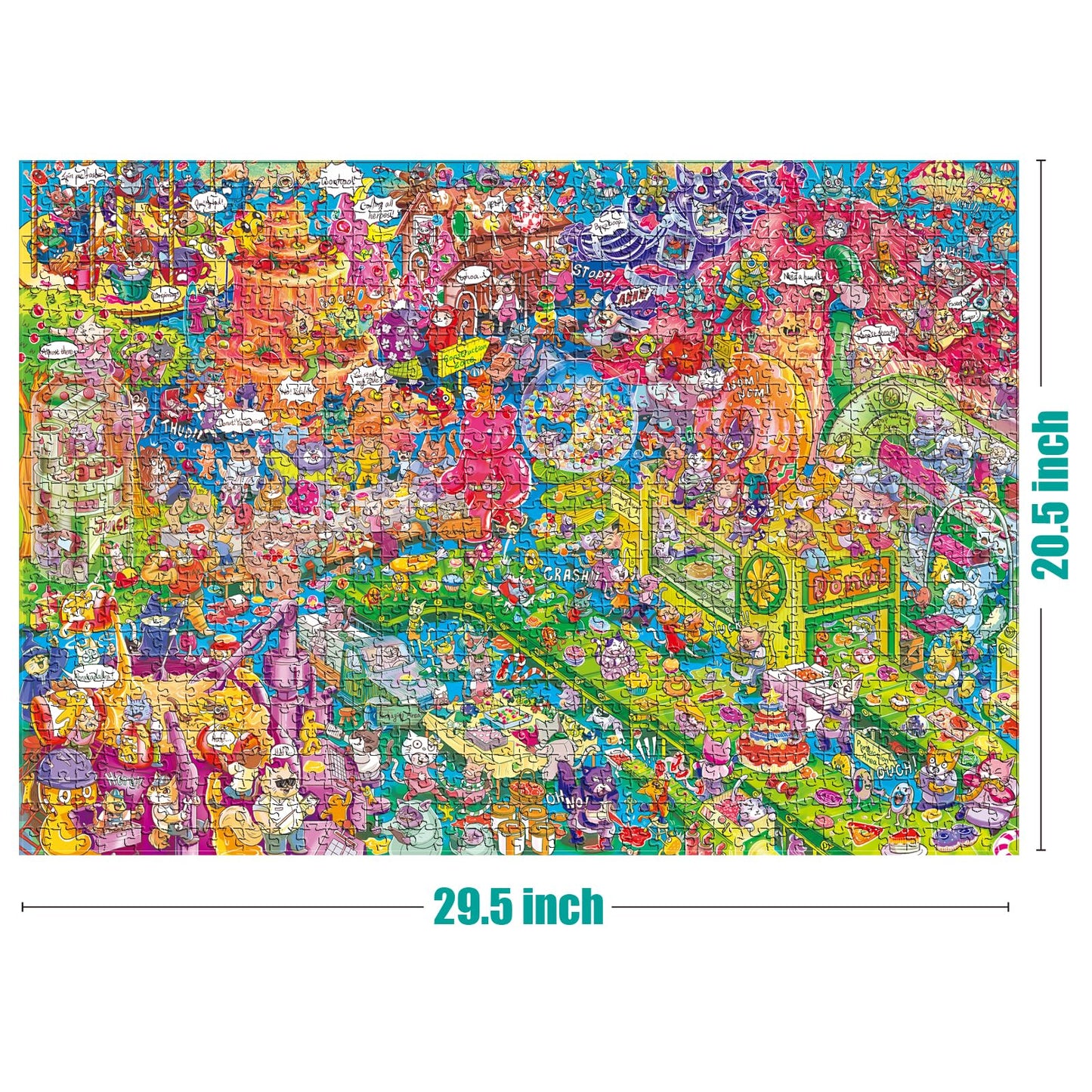 Antelope - 1000 Piece Puzzle For Adults, Catndyland Jigsaw Puzzles 1000 Pieces, High Resolution, Matte Finish, Smooth Edging, No Dust Creative Artistic Puzzle