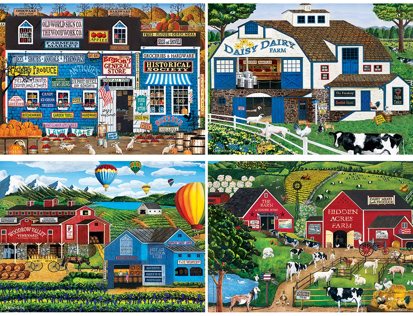 Am Poulin 4-Pack 500 Pc