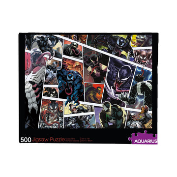 Aquarius Marvel Venom Puzzle (500 Piece Jigsaw Puzzle) - Glare Free - Precision Fit - Officially Licensed Marvel Merchandise & Collectibles - 14X19 Inches