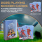 2025 Playing Soccer Cards | 55 Unique Cards for Soccer Players | Unforgettable Moments for The Whole Family for Friends  Siblings  and Soccer Fans | Printed on enhanced Paper - White