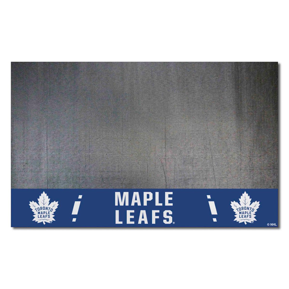 FANMATS 14251 Toronto Maple Leafs Vinyl Grill Mat - 26in. x 42in. - Deck Patio Protective Mat | Oil, flame, and UV resistant