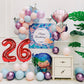 Smlpuame 40 Inch Red Aluminum Number Balloon 0-9 for Birthday Party & Wedding Decorations