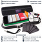 Quiver Time 'S Green Card Case, Perfect For Mtg Deck, Premium Storage Box, For Trading Cards, And Playing Card Storage, Ideal For Carrying Magic The Gathering And Game Tcg Enthusiasts Recommended
