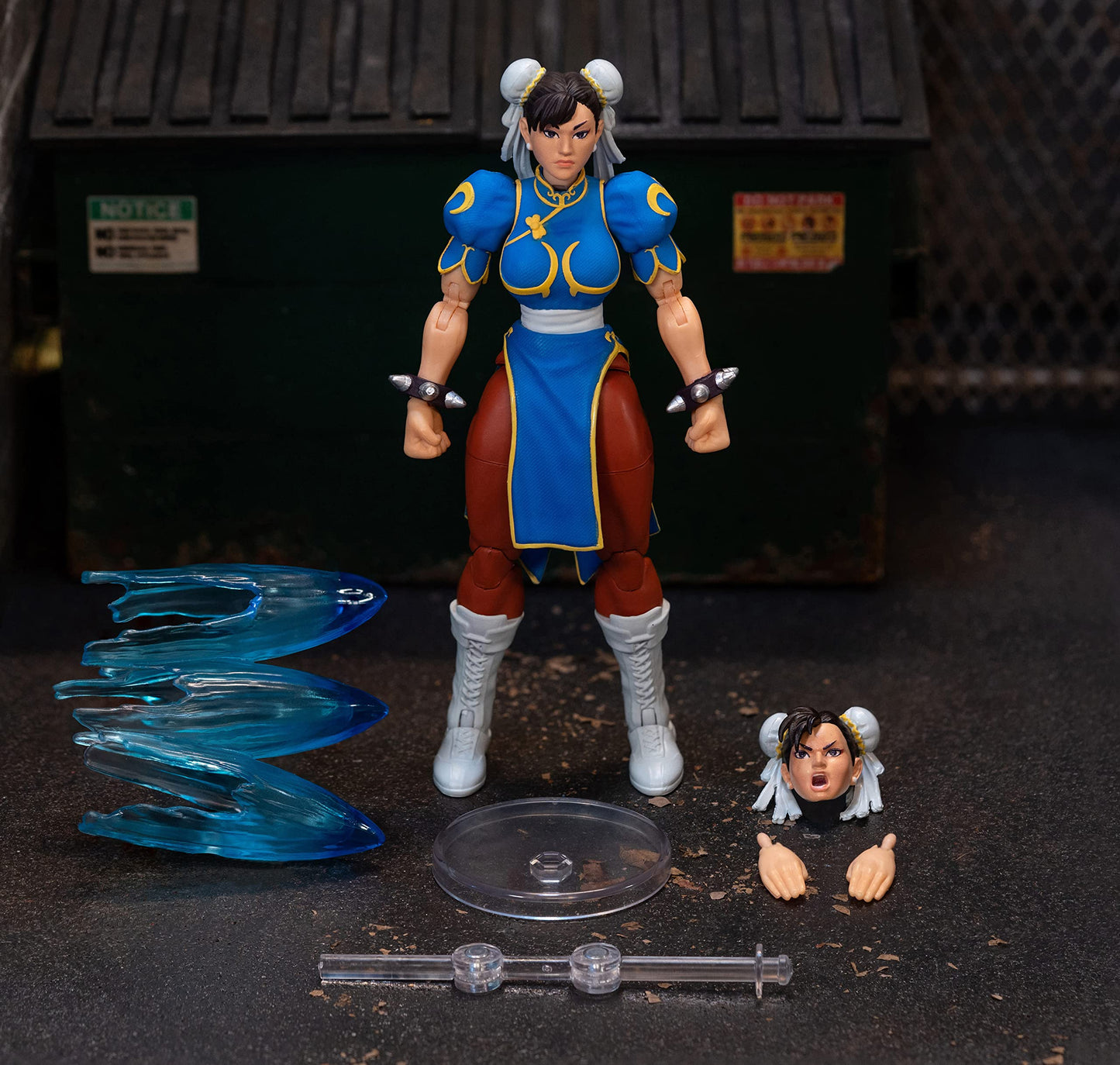 Street Fighter Ii 6' Chun Li Figure Action Figure, Toys For Kids And Adults