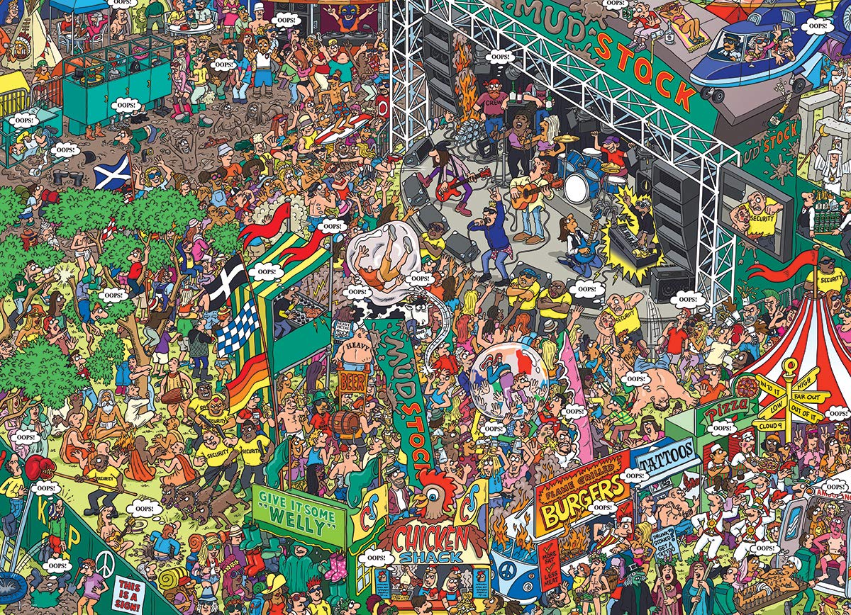 Oops! Family Puzzle 500Pc