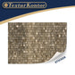 3 Sheets Self-Adhesive Roof Tiles and Shingles for Dollhouses Scale 1:12 (Roof Shingles Wood)