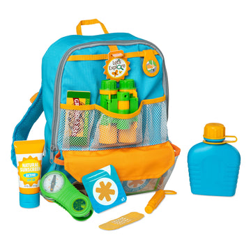 Melissa & Doug Lets Explore Hiking Play Set - 23 Pieces Toddler Nature Toys, Hiking Toys For Kids Ages 3+
