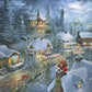 Ceaco - Thomas Kinkade - Holiday - Santa'S Silent Night - 1000 Piece Jigsaw Puzzle