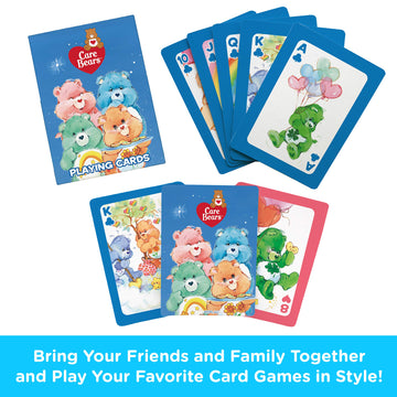 Aquarius Care Bears Playing Cards - Care Bears Themed Deck Of Cards For Your Favorite Card Games - Officially Licensed Care Bears Merchandise & Collectibles