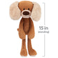 Gund Masi Puppy Dog Polyester Plush Plastic Pellets Stuffed Animal Take Along Friends Plushie Toy With Poly Bag For Children Age