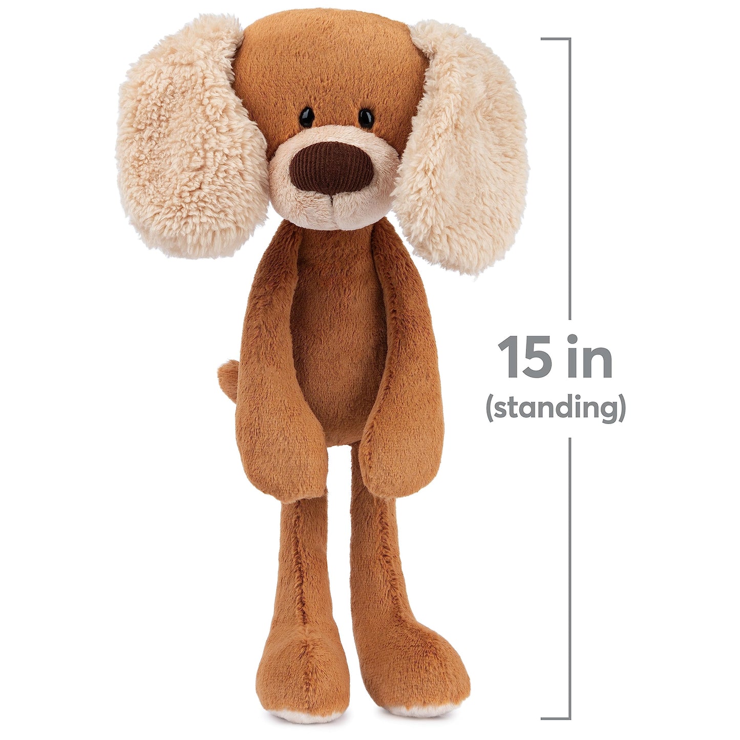Gund Masi Puppy Dog Polyester Plush Plastic Pellets Stuffed Animal Take Along Friends Plushie Toy With Poly Bag For Children Age