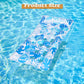 Sloosh Inflatable Pool Float Lounger - 2 Packs Xl Pool Floaties Sun Tanning Bed Float With Headrest For Adults, Floating Mat Poo