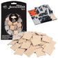 Monster Adventure Terrain- Sand Tiles- 50Pc Hand-Painted 1X1    Tile Set- Easy Snaps Creates Amazing Tabletop Terrain In Minutes