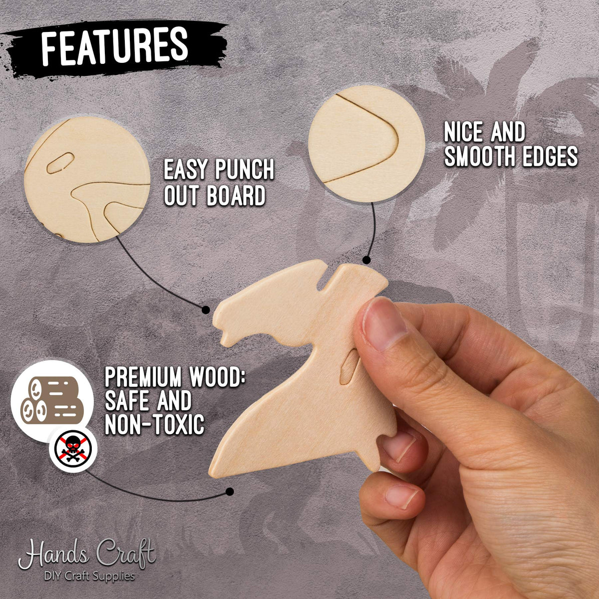 3D Wooden Dinosaurs Bundle Pack Puzzle