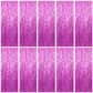 10 Pack Foil Curtain Backdrop Metallic Tinsel Foil Fringe Curtains Photo Booth Props for Birthday Wedding Engagement Baby Shower