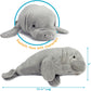 TigerHart 21 Inch Stuffed Animal Plush Manatee - Multicolor, Soft Polyester, Model 00760625606987