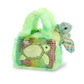 Aurora Pet Carrier - 7" Fancy Pals Sea Turtle - Plush Material - Model 32827
