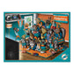 Youthefan Nfl Miami Dolphins Purebred Fans 500Pc Puzzle - A Real Nailbiter