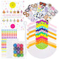 DIY Kids Party Hats & Games Kit - 12 Hats, Toddler & Kids Activities, Craft Kit for Birthday Parties