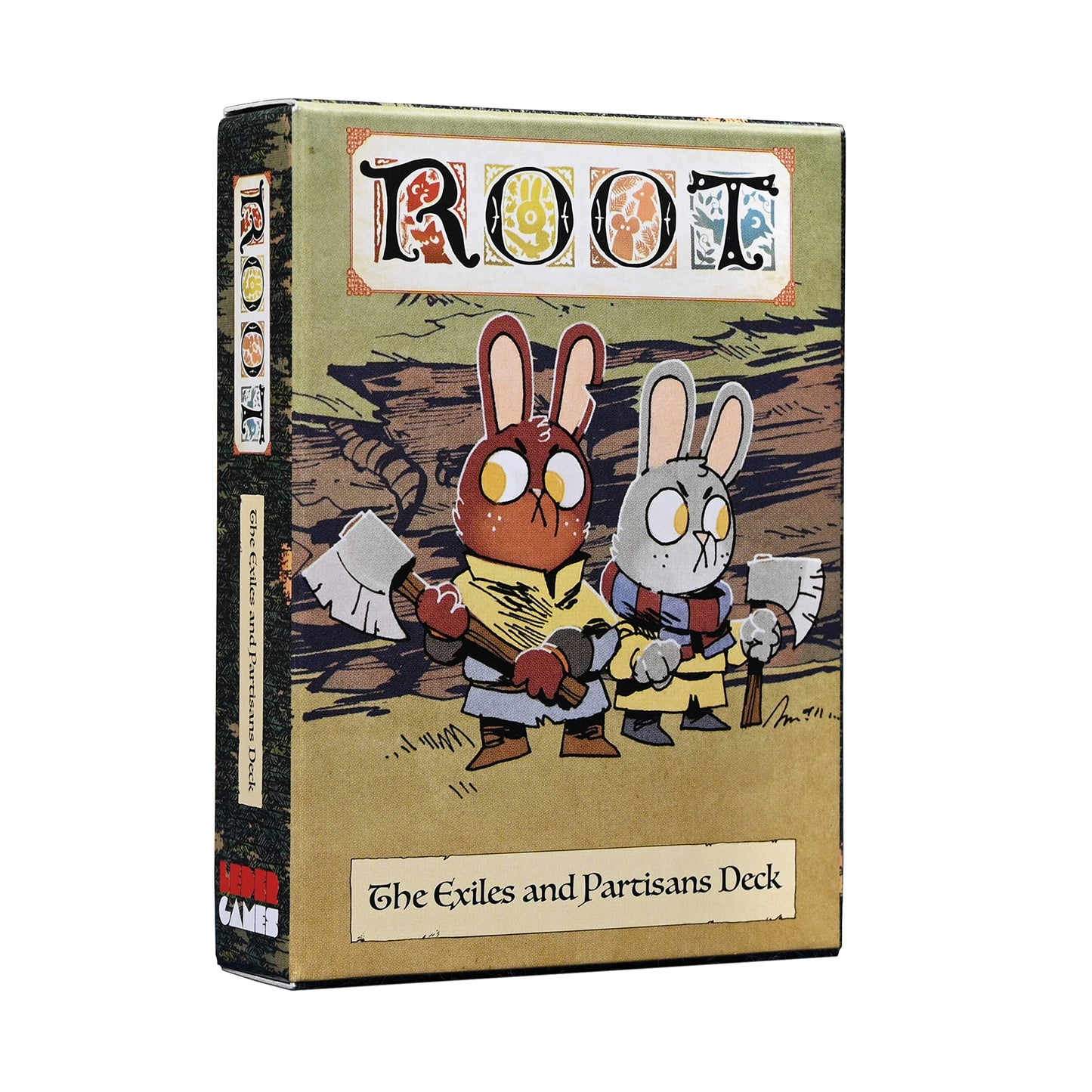 Leder Games Root: The Exiles and Partisans Deck - Multi-coloured, LED01004, Paper Material