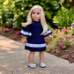 Navy Blue - 18 inch Doll Dress (Doll Not Included) (Shoes not Included)