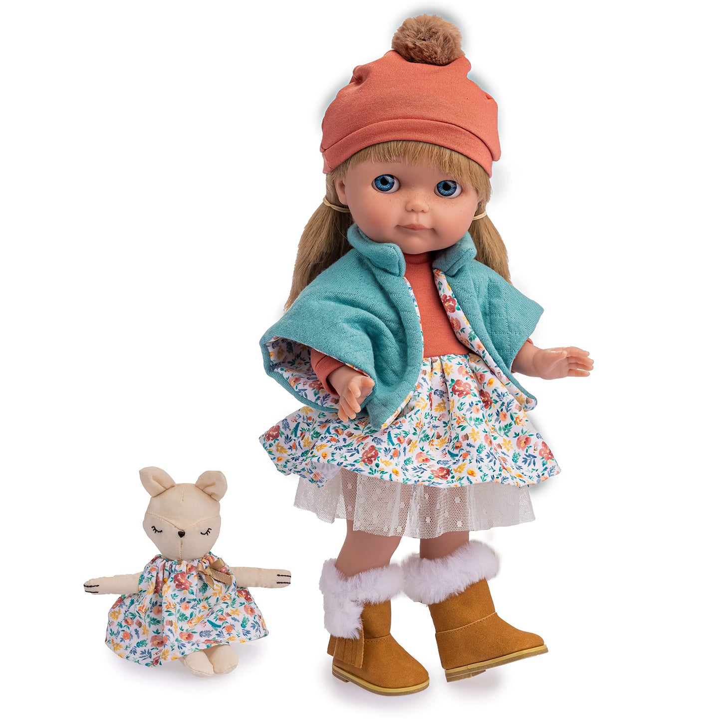 Jc Toys Chloe By Berenguer | 15' Nature Collection Fashion Doll | Long Blonde Hair | Multi Piece Removable Fasion Outfit | All Vinyl Posable Doll | Made In Spain