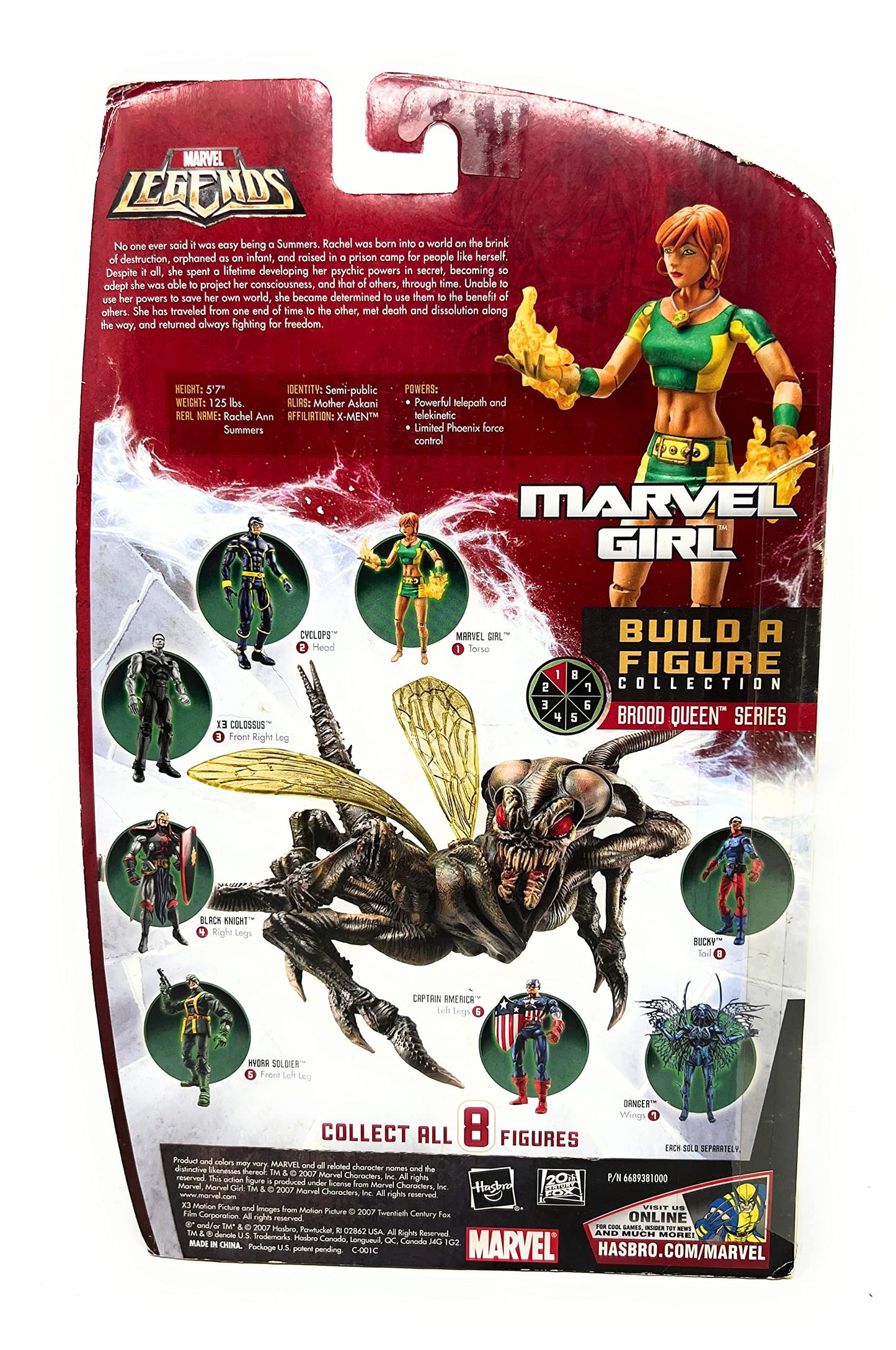 Marvel Legends Series 3 > Marvel Girl (Chase Variant) Action Figure