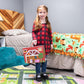 Take-Along Barnyard Toy - Foldable Barn Box With Farm Animals For Kids - Wooden Fences, Crops, Hay, Horse, Cow, Sheep, Pig, Rooster, Duck, Bird, Cat, And Dog, Tractor, Cart, And Carrying Case