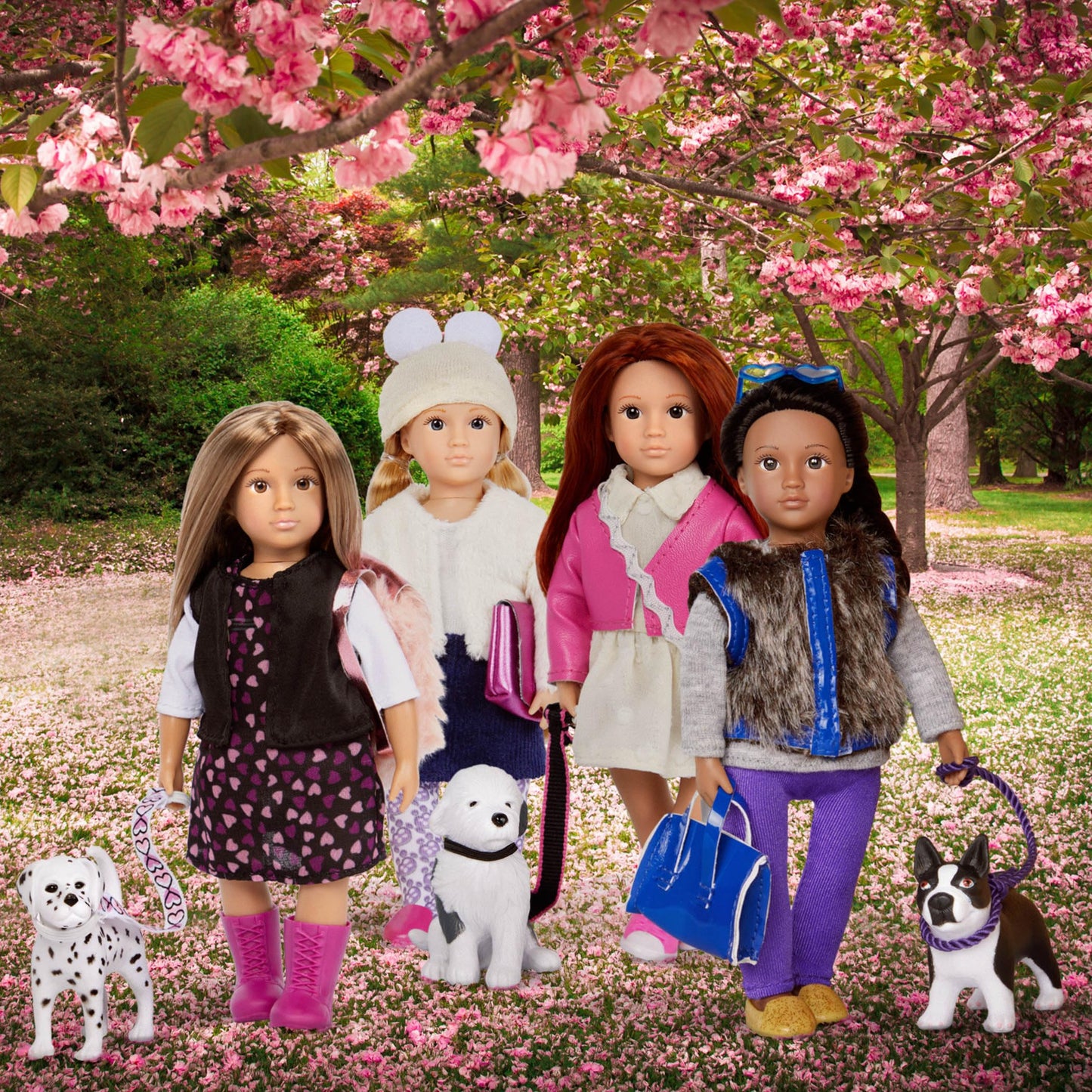 Lori – Mini Doll & Toy Dog – 6-Inch Doll & Puppy – Play Set With Outfit, Animal & Accessories – Playset For Kids – 3 Years + – Gia & Gunner