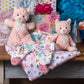 Mary Meyer 11-Inch Putty Nursery Lovey Soft Toy - Pink Kitty, Soft Plush Cuddle Buddy for Babies and Toddlers